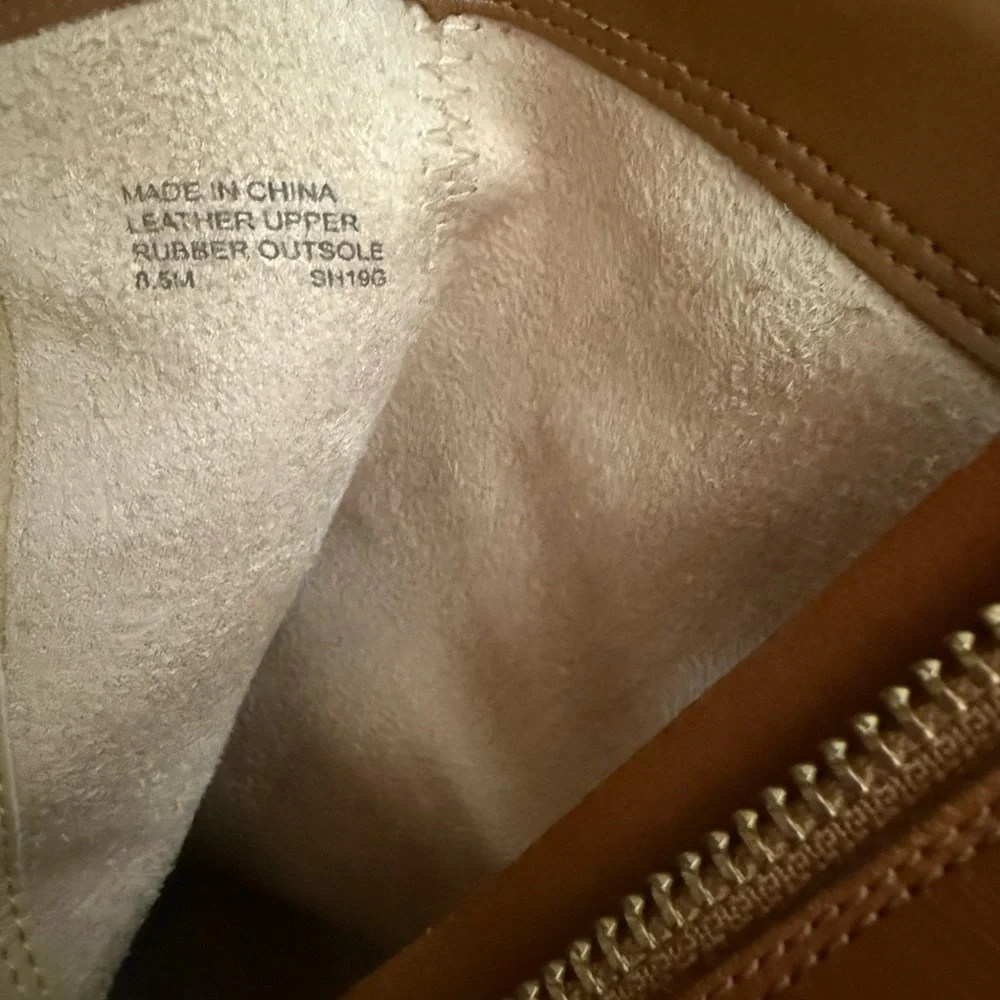 Michael Kors Tan Heeled Boots - Picture 7 of 9